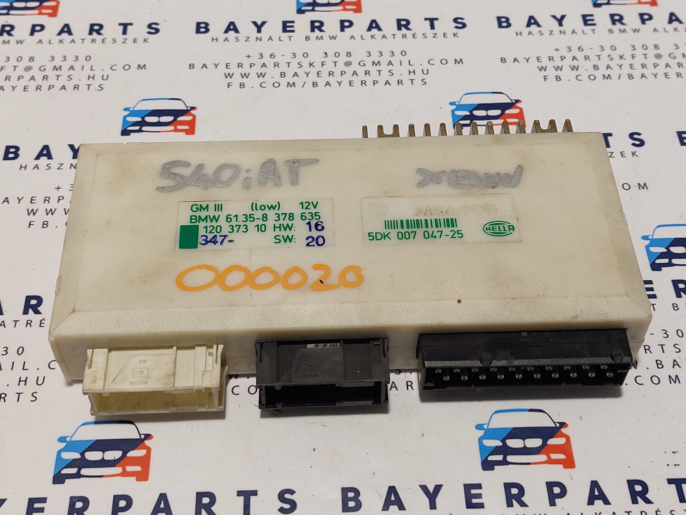 BMW E39 komfort modul GM III LOW ground modul elektronika